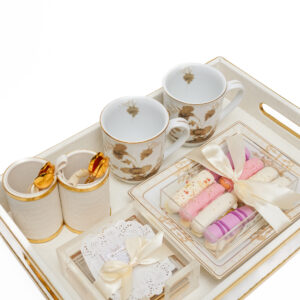 Luxe Tea-Time Gift Tray by Keepsakes by Zantiana